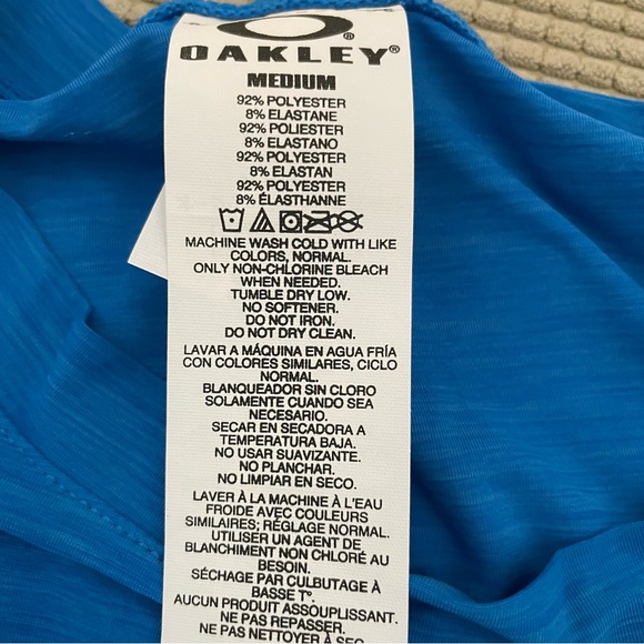 Oakley Melange Long Sleeve Rash Guard - Picture 5 of 5